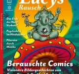 The Lucys Rausch Magazine NR. 16 Cover Comic Art Design from Steve Stoned