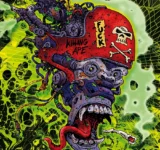 The Mad Robix illustration is a drawing of a killing ape mashine head in a comic art style